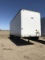 28’ enclosed van spray trailer for semi