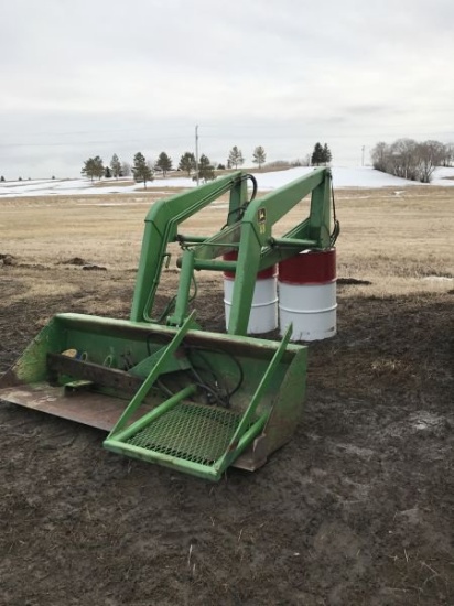 JD 48 front end loader