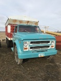 1071 C50 Chevy single axle grain truck