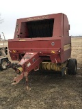 660 NH baler w/ auto wrap