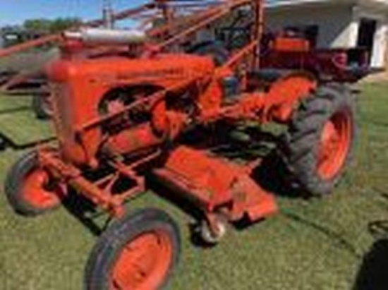 Allis Chalmers CA tractor w/ belly mower