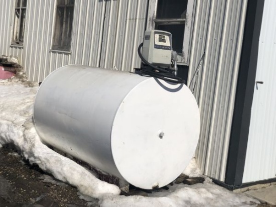 500 gal. diesel tank