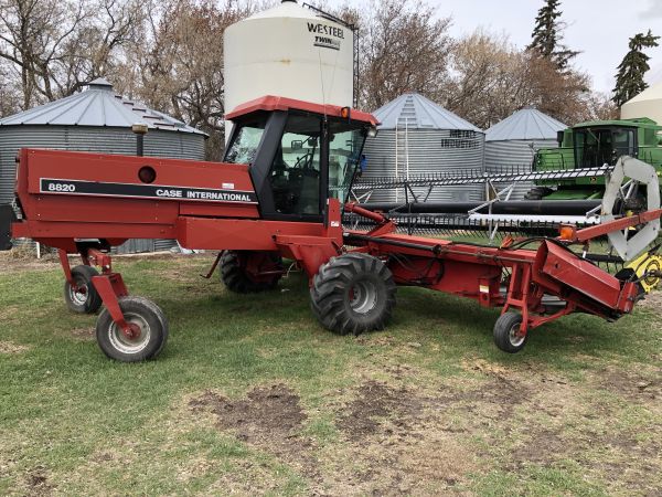 8820 Case IH 25' swather | Proxibid