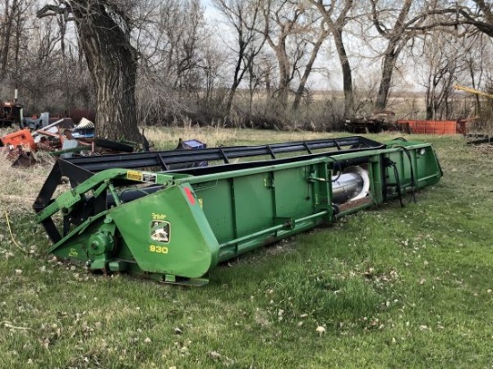 30’ JD930 straight head w/ bat reel