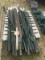 Pile of steel fence posts (most are new) Approx. 30