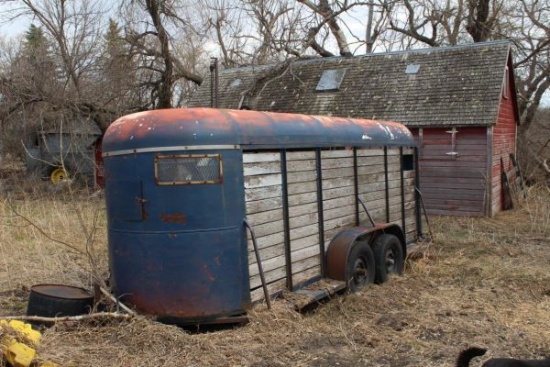 66 Hale stock trailer