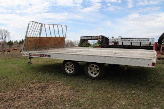 16’ Double axle snowmobile trailer