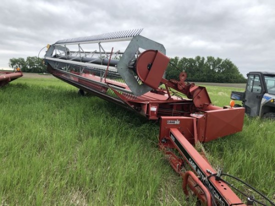 Case IH 8220 pull type swather