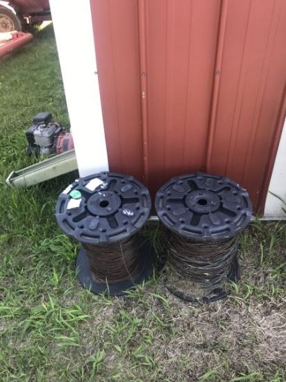 (2) Rolls of electric fence wire