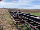 Combine/sprayer triple axle trailer