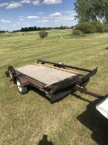 4'x9' 4-wheeler trailer