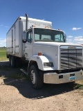 Freightliner semi w/ 7 1/2 x 24 dry van