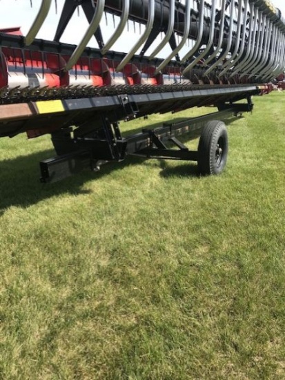 Heavy duty flex head trailer