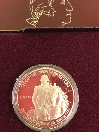 George Washington silver commemorative half dollar