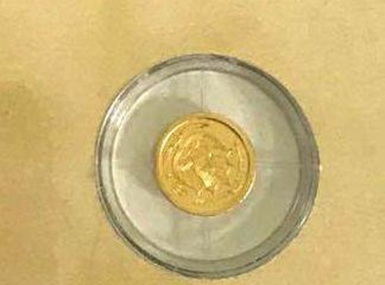 Gold coin