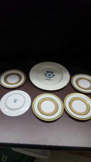 columbia and hutschenreuther Plates 6 pcs.