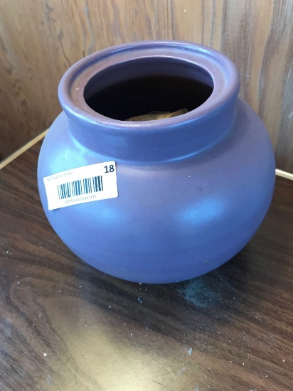 Large pottery bowl missing laid