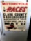 Vintage Motorcycle race poster, clark county fair grounds