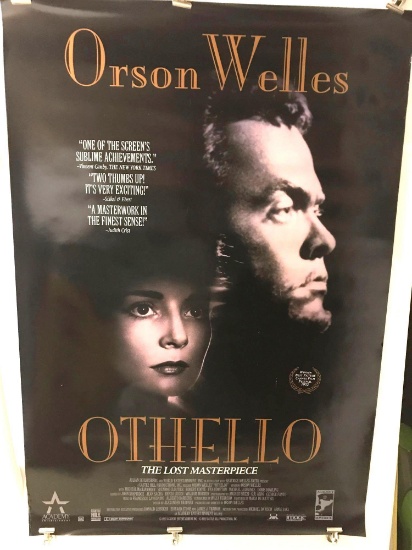 Othello movie poster W/ Orson Welles