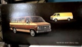 1978 sport van and Chevy van ad.