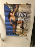 Busch Beer advertisement poster
