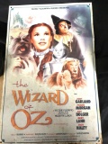The Wizard of Oz tin movie sign