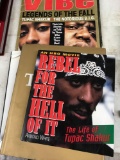 Four books on Tupac