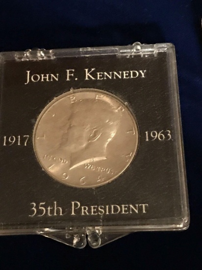 1964 Kennedy half dollars