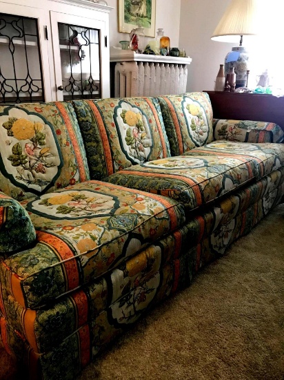 Heritage brand 7 foot couch living room