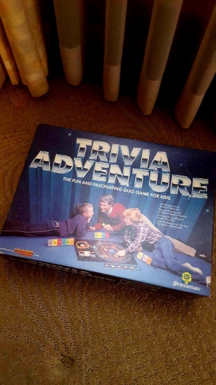 Vintage trivia Adventure board game