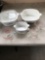 Corning Ware baking dishes Pyrex measuring cups