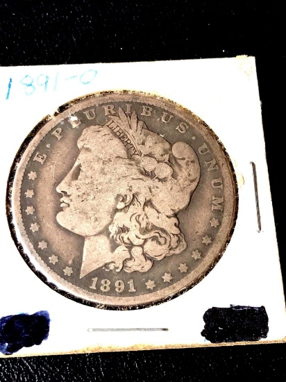 1891-o Morgan Silverdollar