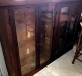 Book case with glass doors
