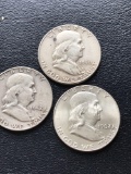 19 Silver half dollars