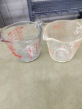 Baking dishes and measuring cups