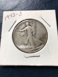 1943 S Liberty half dollar