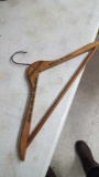 Crawford clothes wooden hanger