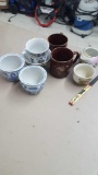 Oriental cups teapot and miscellaneous
