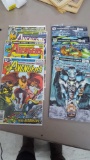 Avengers comic books and zoom suit comic books