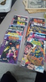 10 assorted DC comic books