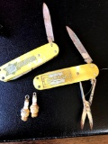 Champion spark plug collectible knives/ charms