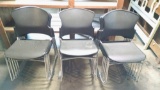 Group of 50 stackable chairs