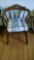 side chair with cushion