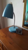 Desk Lamp and clock
