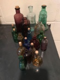 Collectible cork top bottles