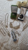 Vintage rhinestone necklaces