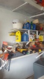 The contents of the Shelf in garage