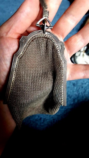 Vintage Whiting & Davis mesh purse