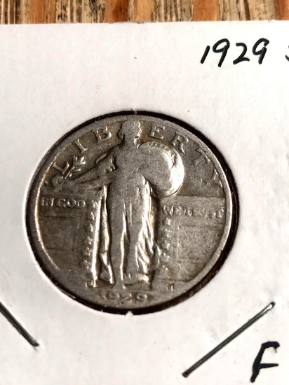 1929S liberty quarter