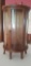 Small Glass and Wood Curio